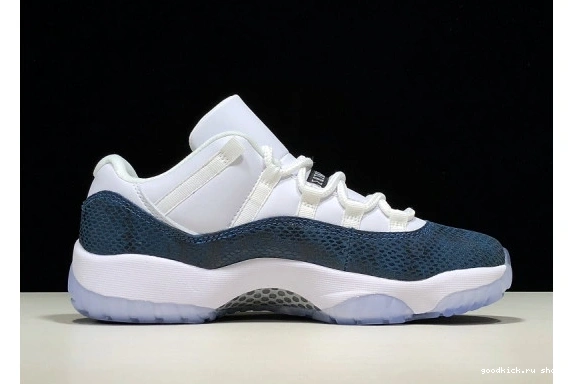 Jordan 11 'Blue Snakeskin' Air Low CD6846-102 CD6846-102 0303